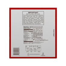 KitKat candy box back panel with Nutrition Facts and ingredients information