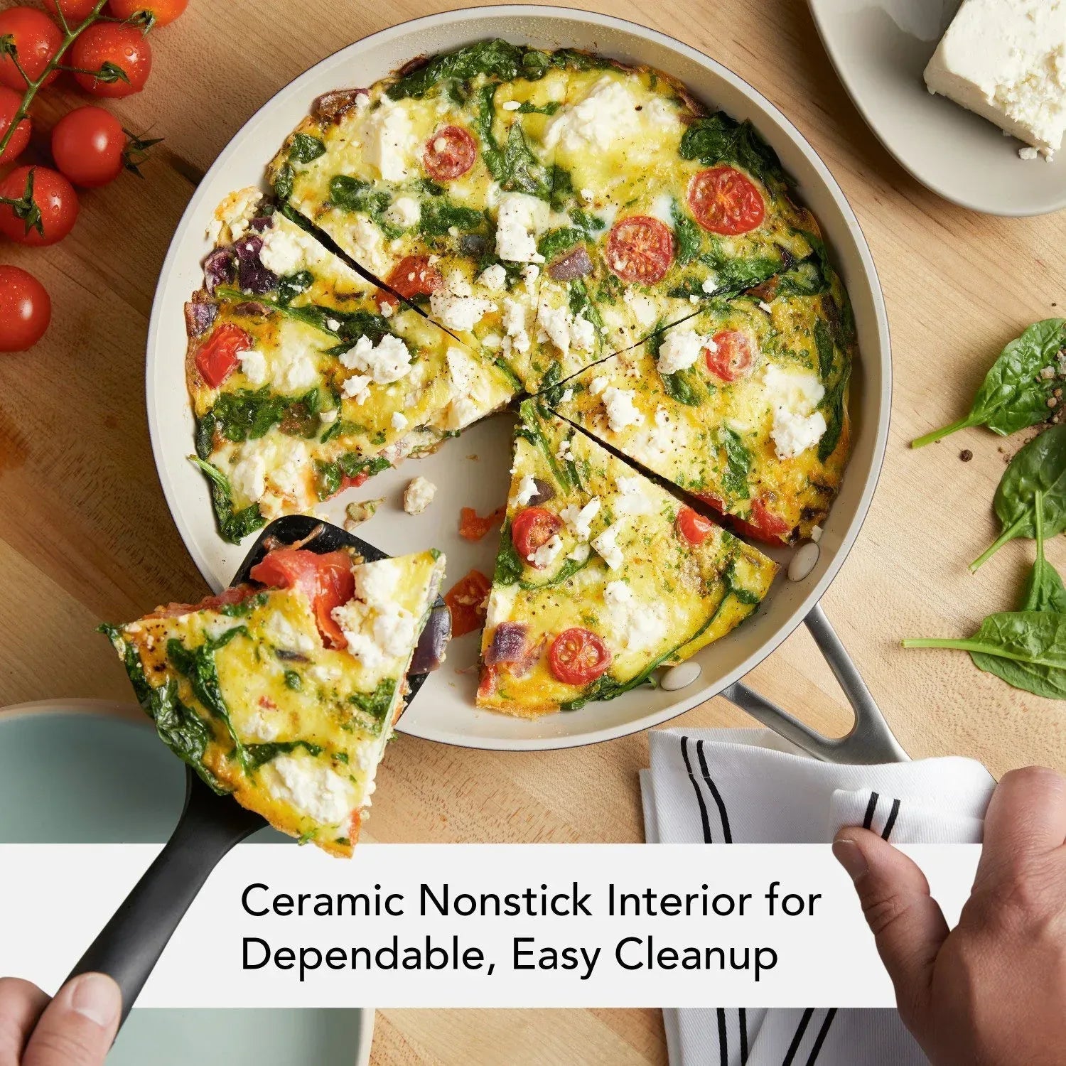 KitchenAid Hard Anodized Ceramic Nonstick 2-Piece Fry Pan Set