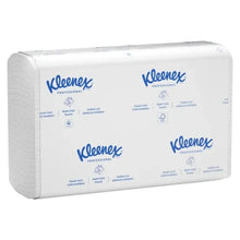 Kleenex professional white multifold paper towels, stacked case view