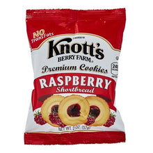 Knott's Berry Farm Premium Shortbread Cookies, Raspberry, 2 oz, 36-count