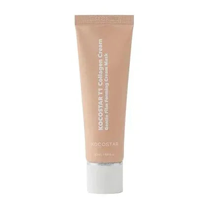 Kocostar T1 Collagen Face Cream to Film Wrapping Mask, 1.69 fl oz, 2-pack