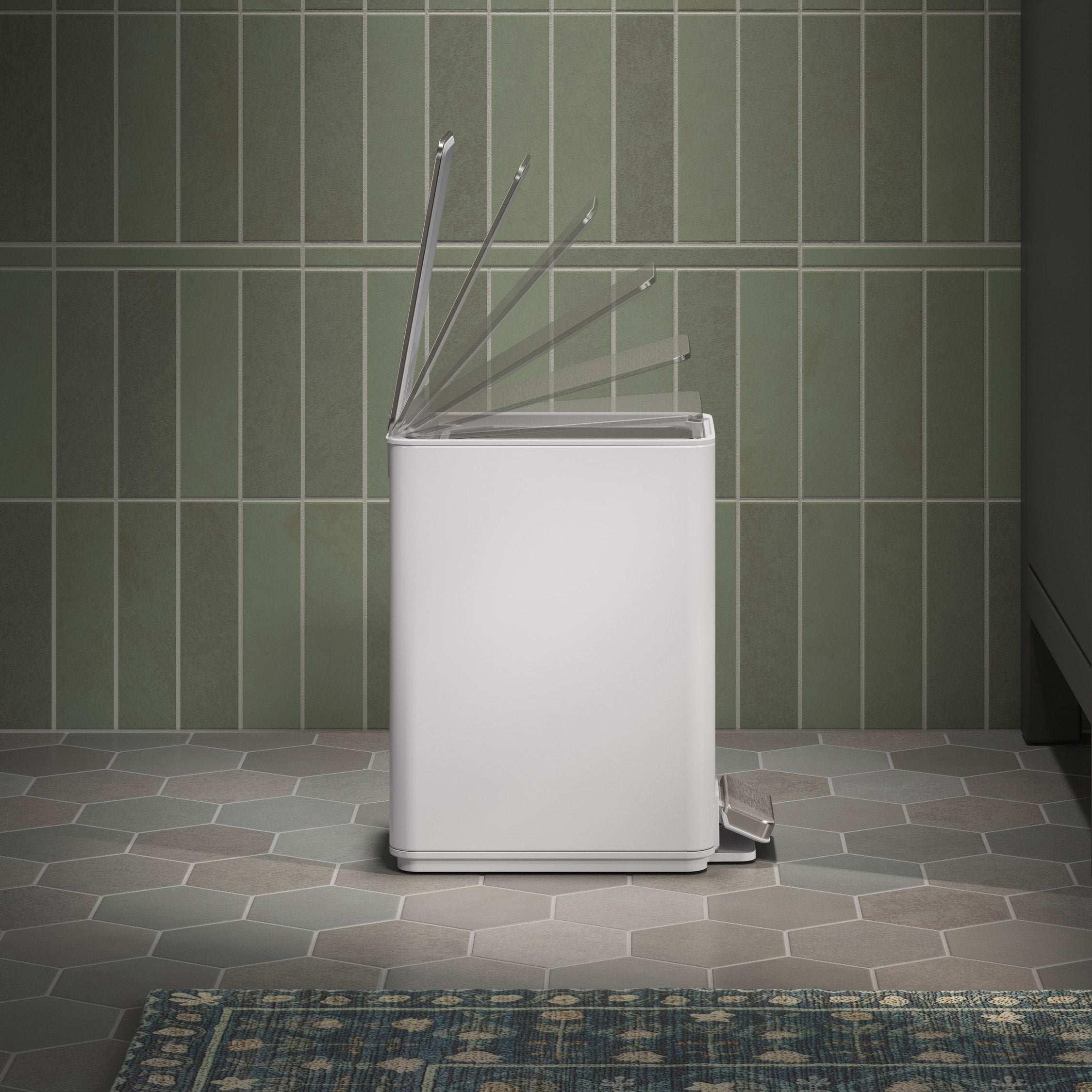 Kohler 6L Step Trash Can, 2-pack