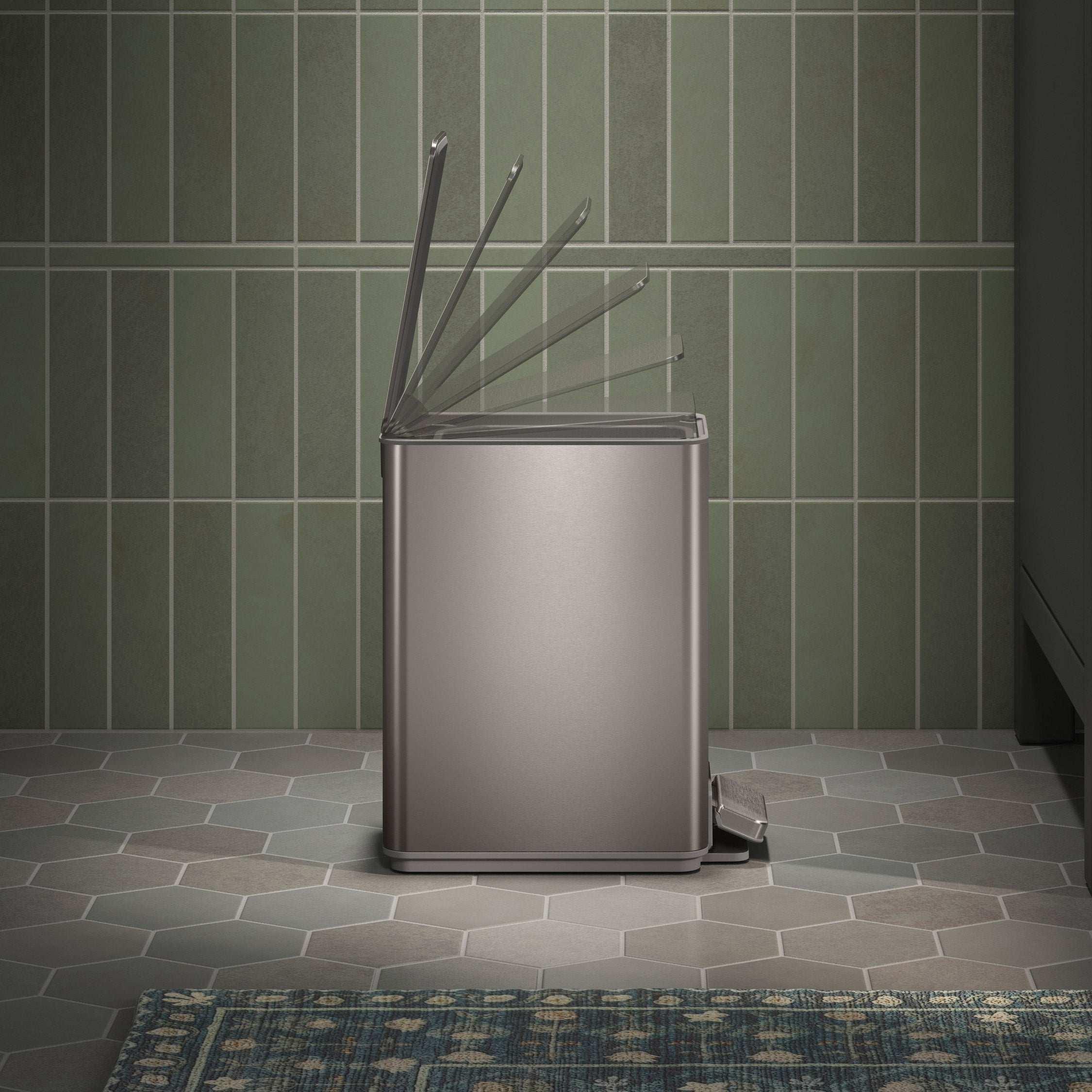 Kohler 6L Step Trash Can, 2-pack - USA MEGA SHOP