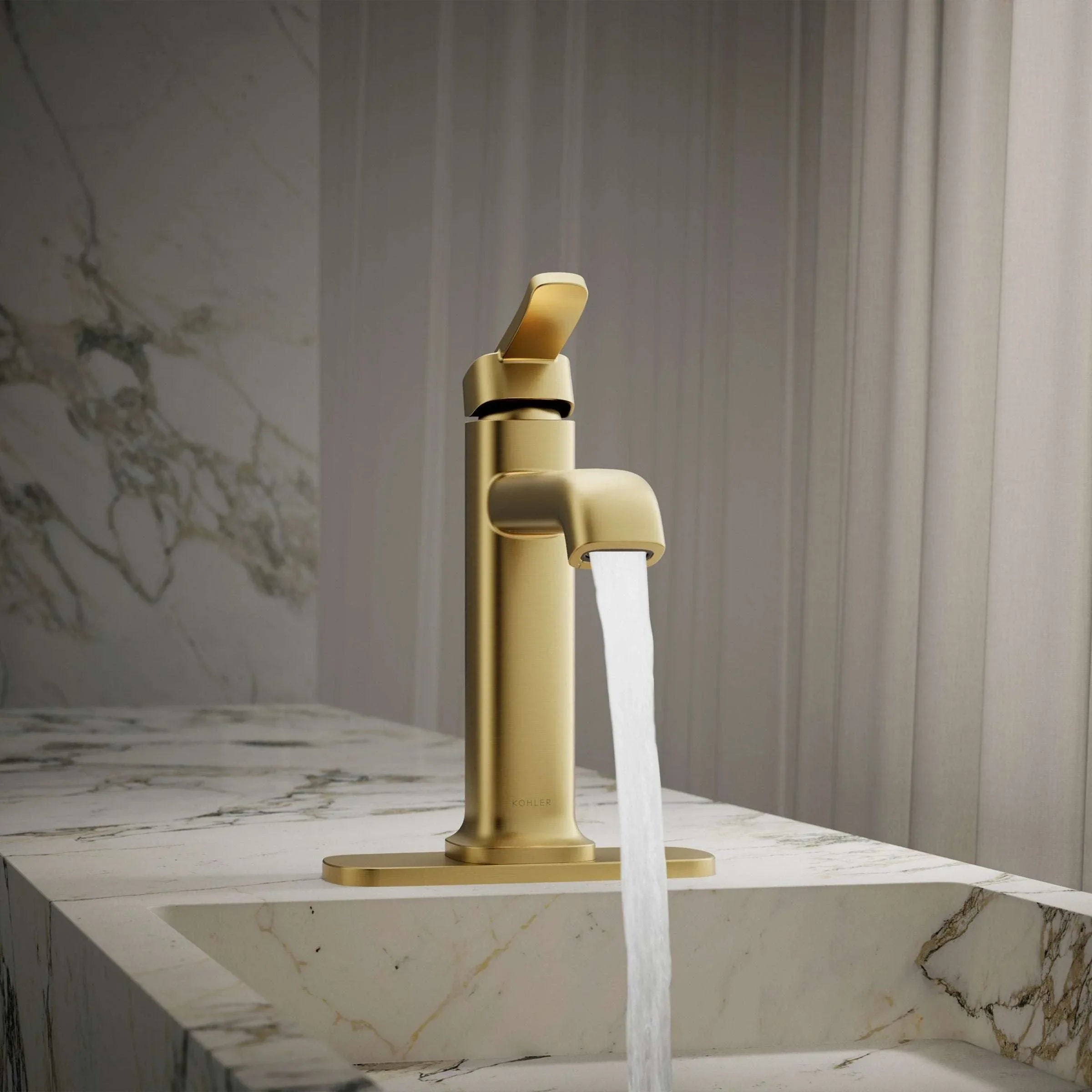 Kohler Cordate Single-handle Bathroom Faucet - USA MEGA SHOP