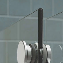 Kohler Tellin shower door hinge/roller assembly with chrome round fittings