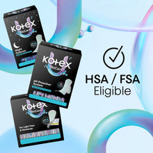 Kotex BioCare box set for night defense and light flow & discharge