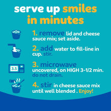 Mac and cheese ranch microwave preparation instructions on packaging
