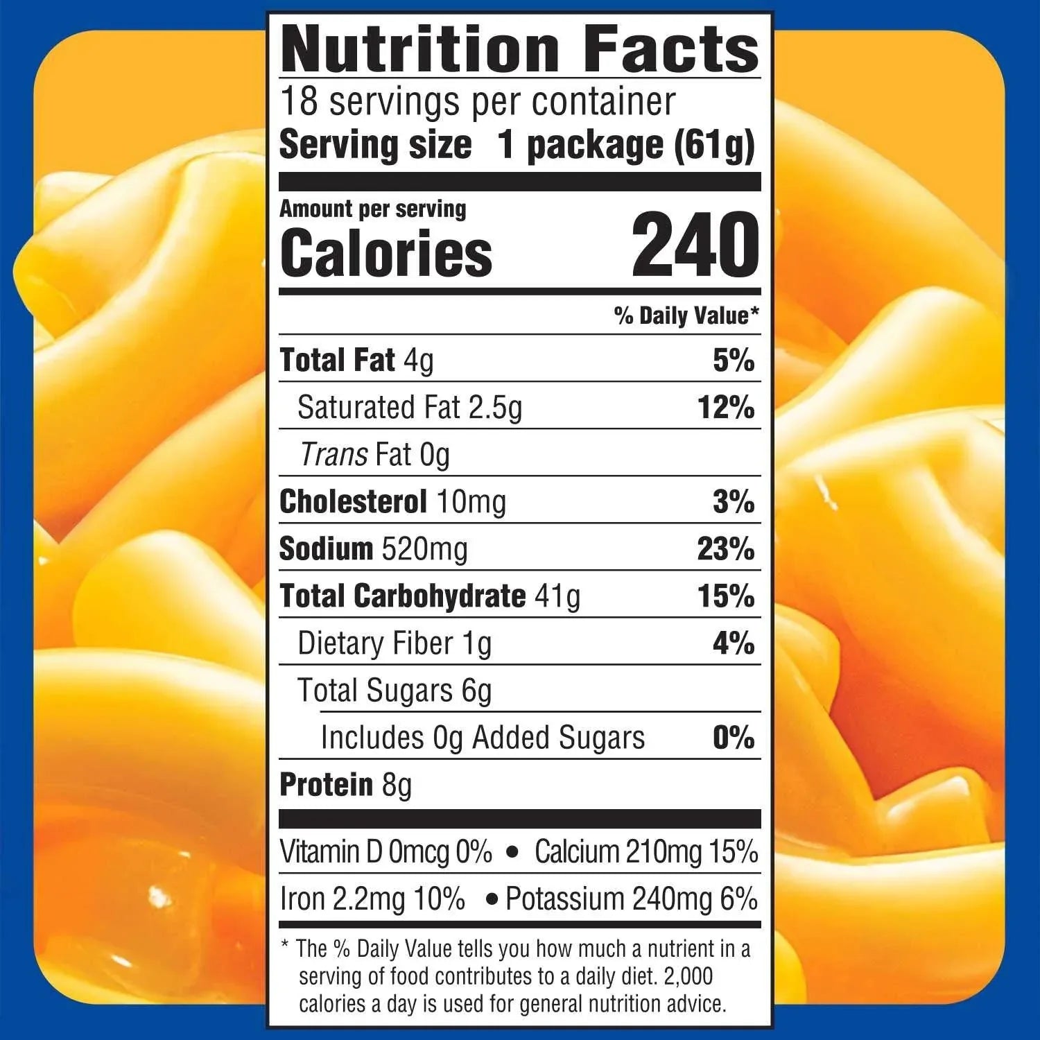 Kraft Easy Mac Original Flavor Single-Serve Pouches 18 pk. - USA MEGA SHOP