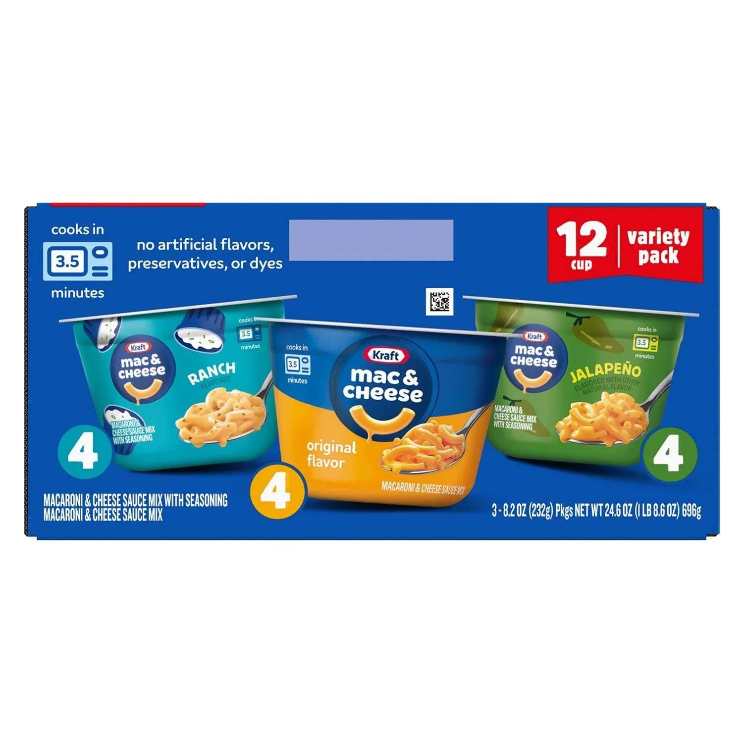 Kraft Original Macaroni and Cheese Dinner 18 pk. - USA MEGA SHOP