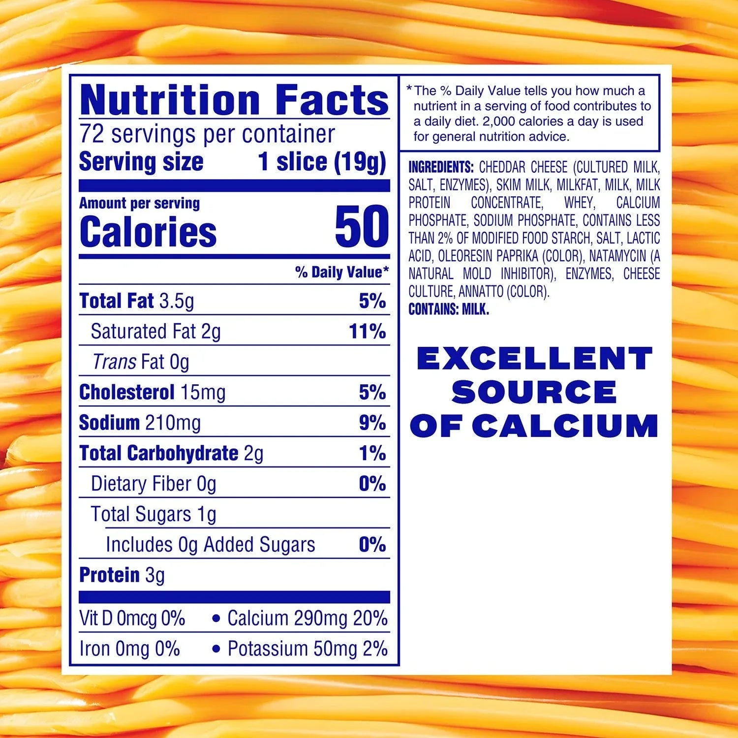 Kraft Singles American Cheese Slices 3 lbs., 72 ct. - USA MEGA SHOP