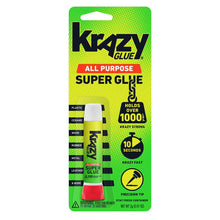 Krazy Glue all-purpose super glue precision tip 2g blister pack