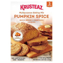 Krusteaz Pumpkin Spice Baking Mix, 15 oz., 3 pk. - USA MEGA SHOP
