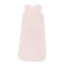Kyte BABY sleep sack in blush pink, sleeveless, zip-through design