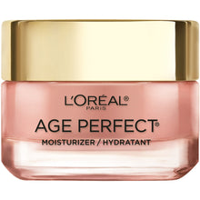 Rosy tone face moisturizer jar with gold lid and pink cream