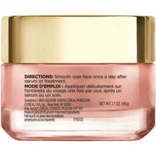 Rosy tone face moisturizer jar showing label text and gold lid