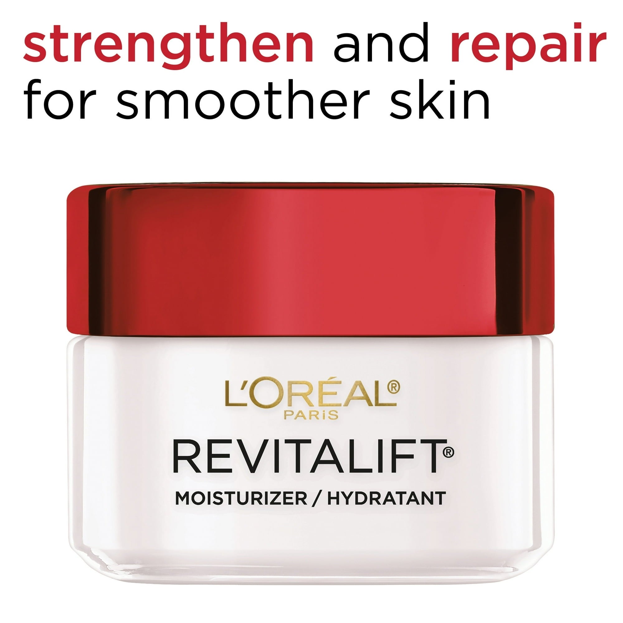 L'Oreal Paris Revitalift Anti-Wrinkle plus Firming Day Face Moisturizer, 1.7 oz