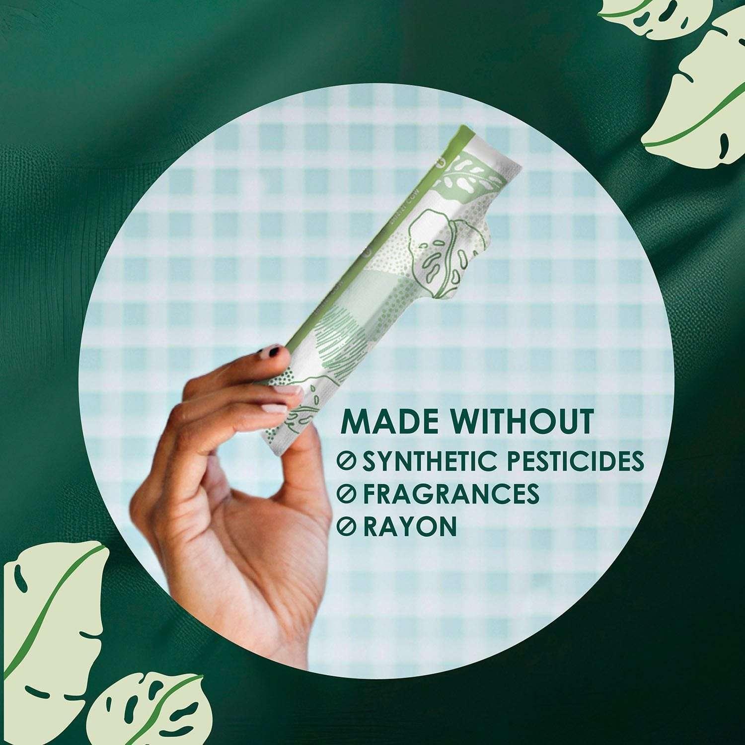 L. Organic Cotton Tampons Duo Pack, Unscented, 84 ct.