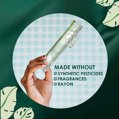 L. Organic Cotton Tampons Duo Pack, Unscented, 84 ct.