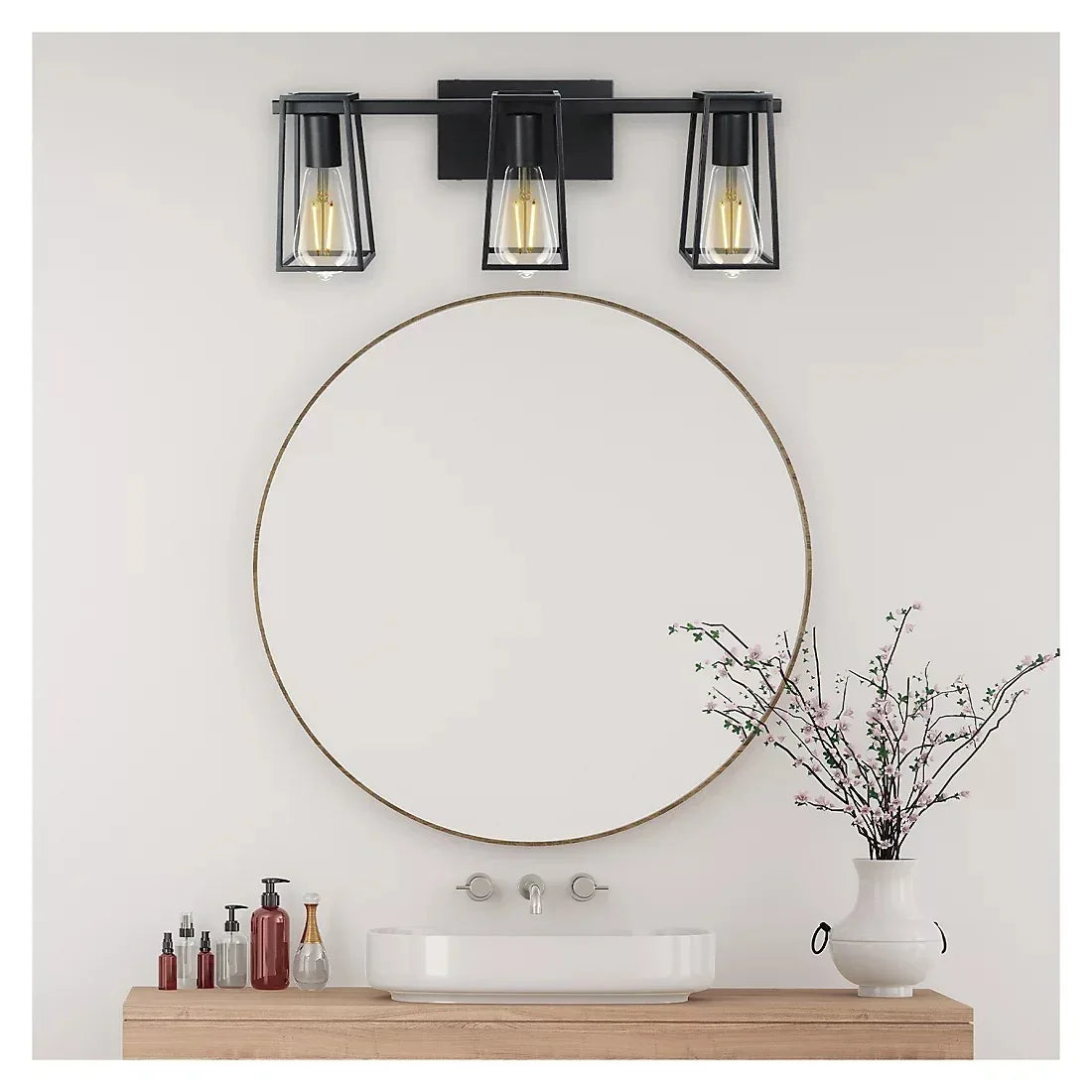Feit Electric 26.4W 3-Light Soft White (2700K) LED Vanity Fixture