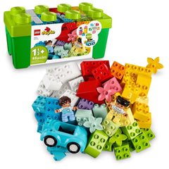 LEGO DUPLO Classic Brick Box Building Set with Storage 10913, Toy Car, Number Bricks and More, Learning Toys for Toddlers, Boys & Girls 18 Months Old - USA MEGA SHOP
