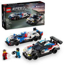 LEGO Speed Champions double racing car set with two minifigures and two car models