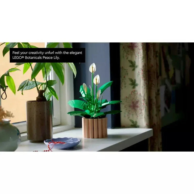 LEGO Botanicals Peace Lily Flower Room Decor 11504 - USA MEGA SHOP