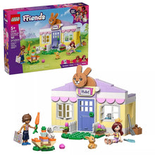 LEGO Friends Bunny Hotel building set with bunny sign and storefront facade