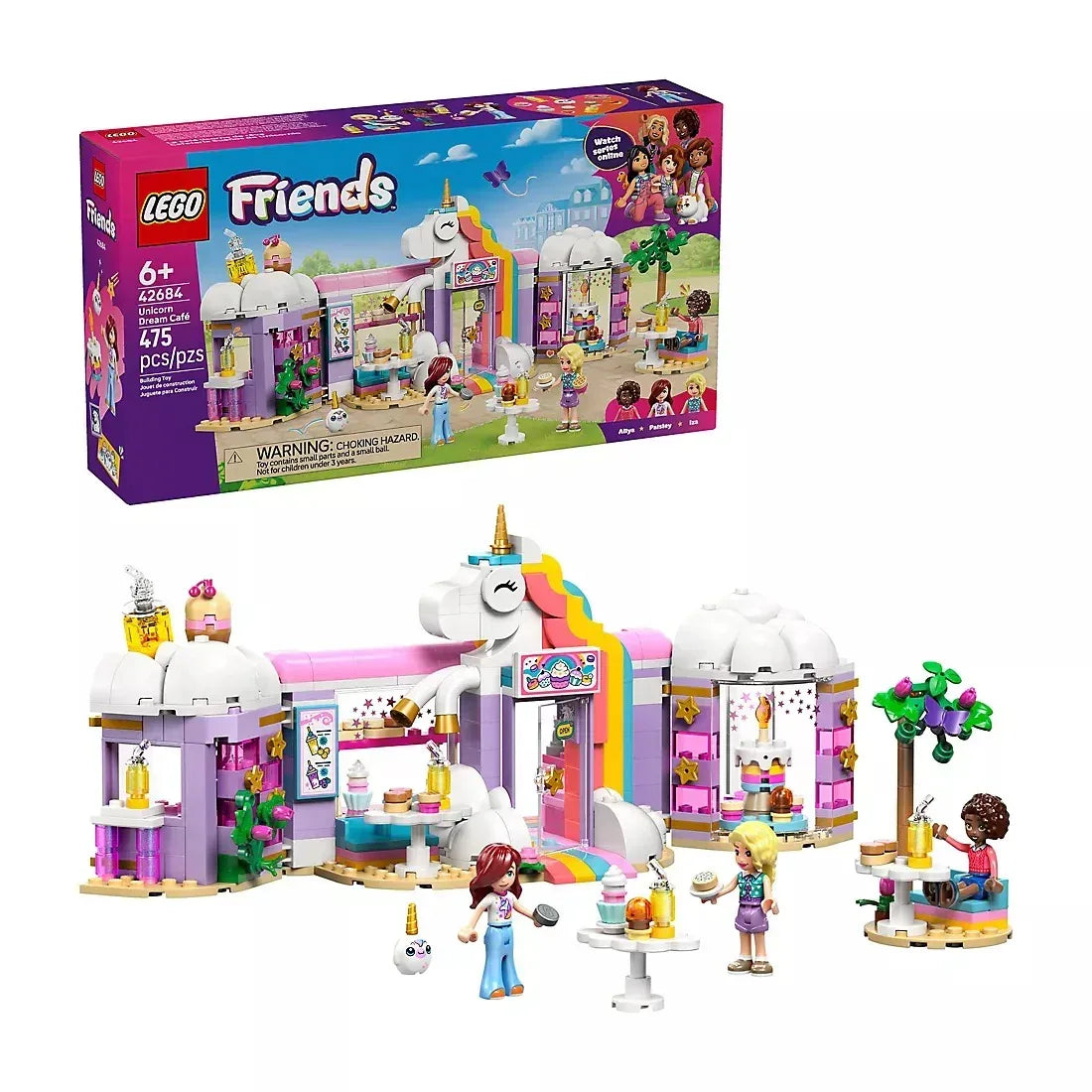 LEGO Friends Unicorn Dream Café Building Toy 42684