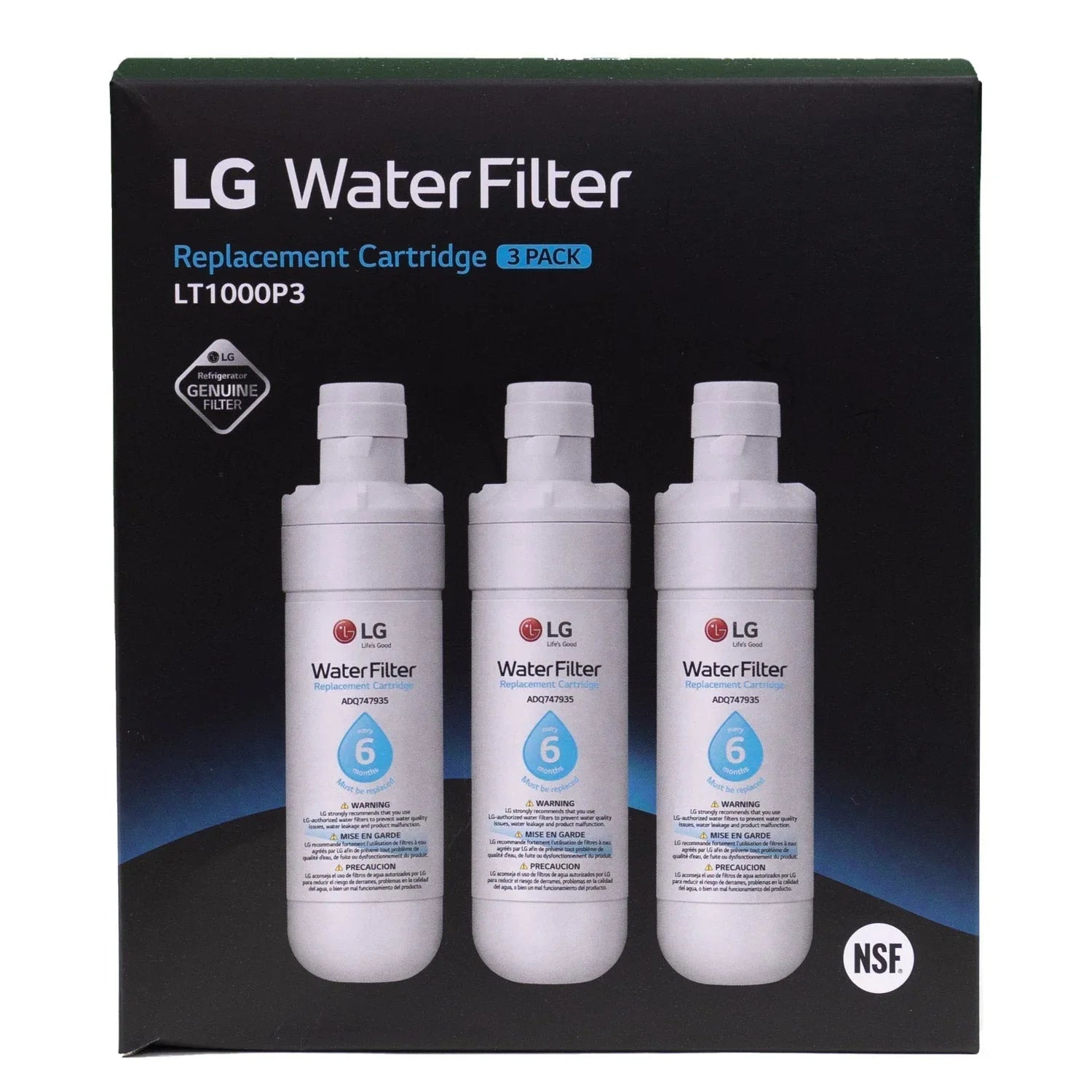 LG LT1000P3 Water Filter, 3-pack - USA MEGA SHOP