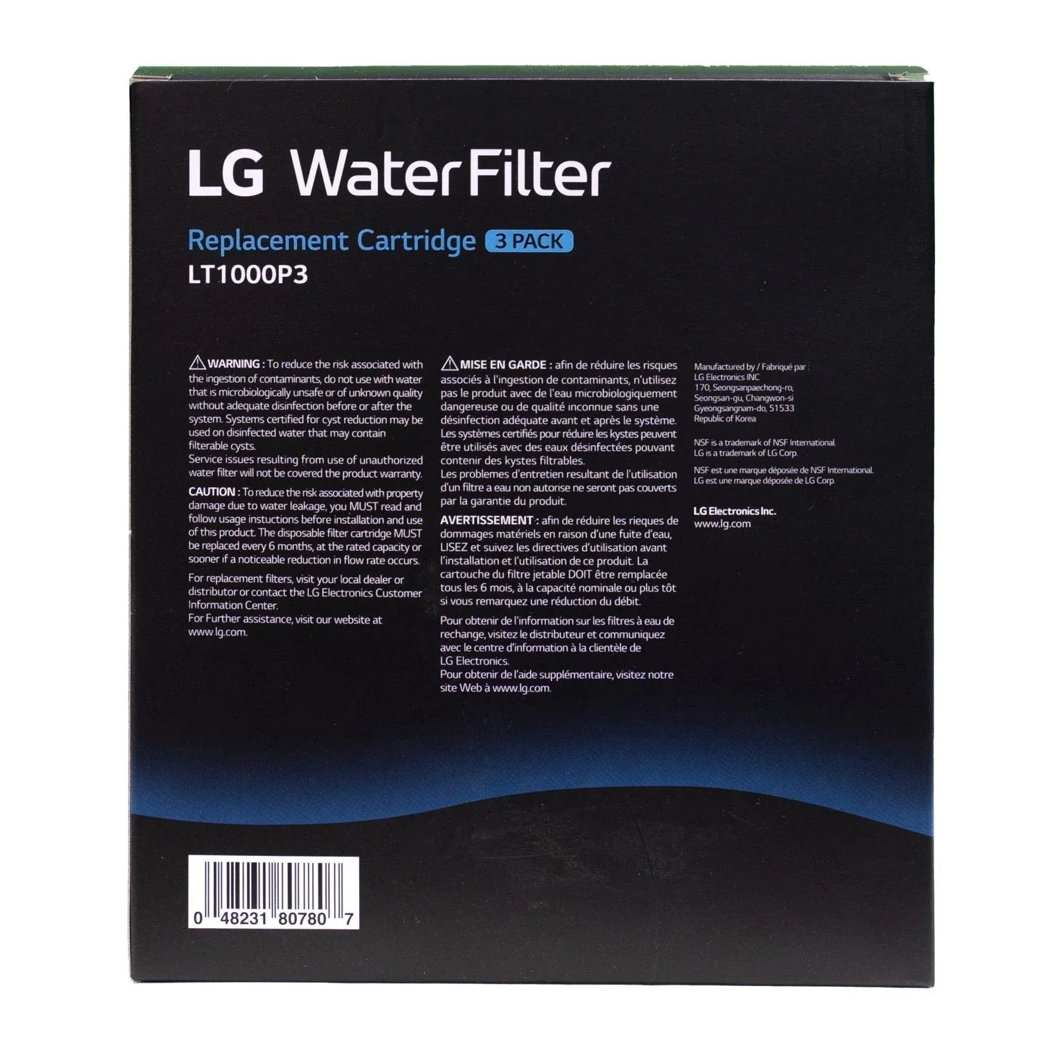 LG LT1000P3 Water Filter, 3-pack - USA MEGA SHOP