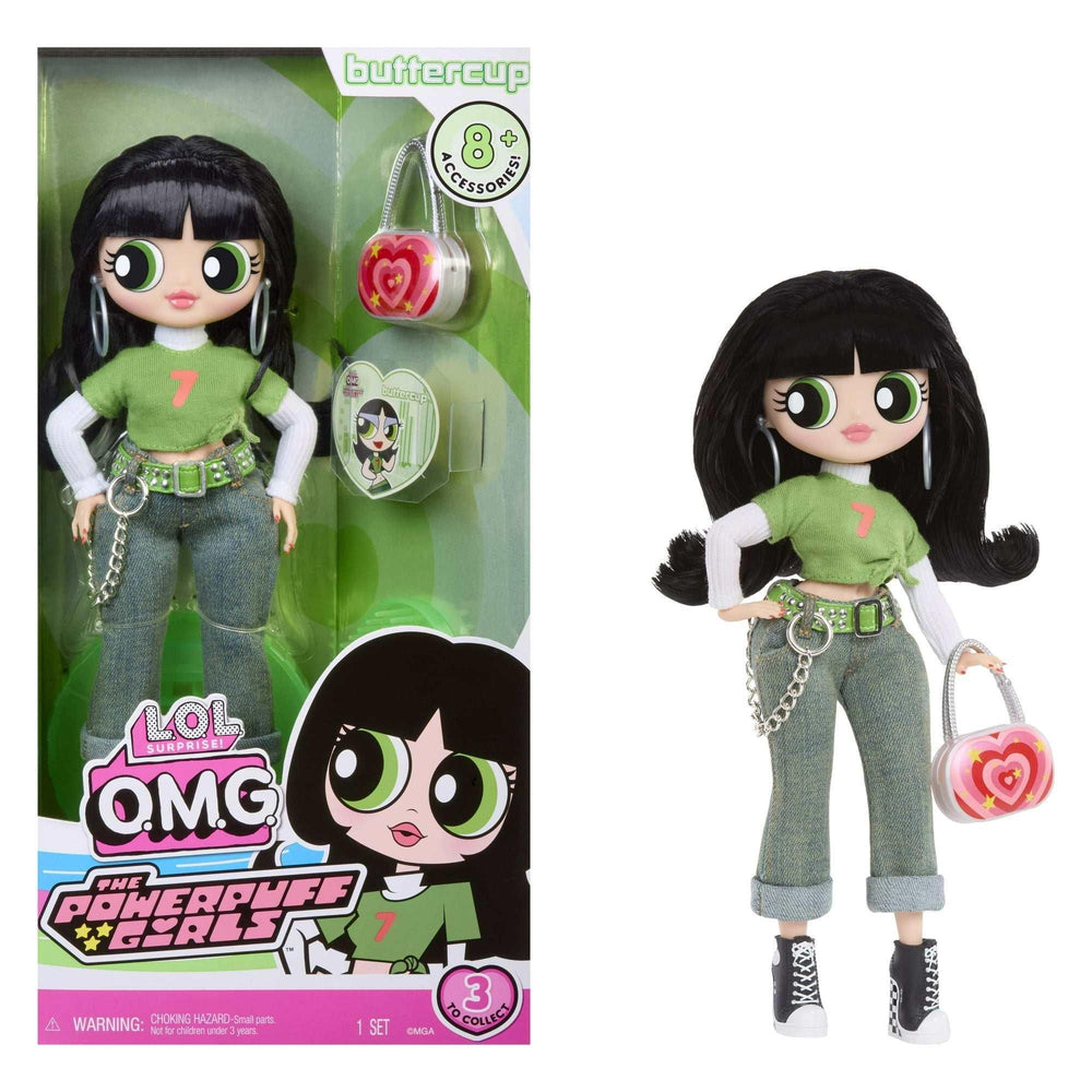 L.O.L. Surprise! OMG The Powerpuff Girls Doll - Buttercup - USA MEGA SHOP