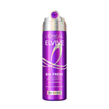 L'Oreal Paris Elvive Big Fresh volumizing dry shampoo, silver and purple can