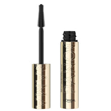 L'Oreal Paris Voluminous Panorama mascara tubes and black wand applicator