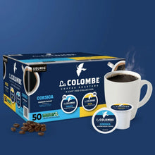 K-Cup coffee pod variety pack, 50-count box with Corsica cup and pods