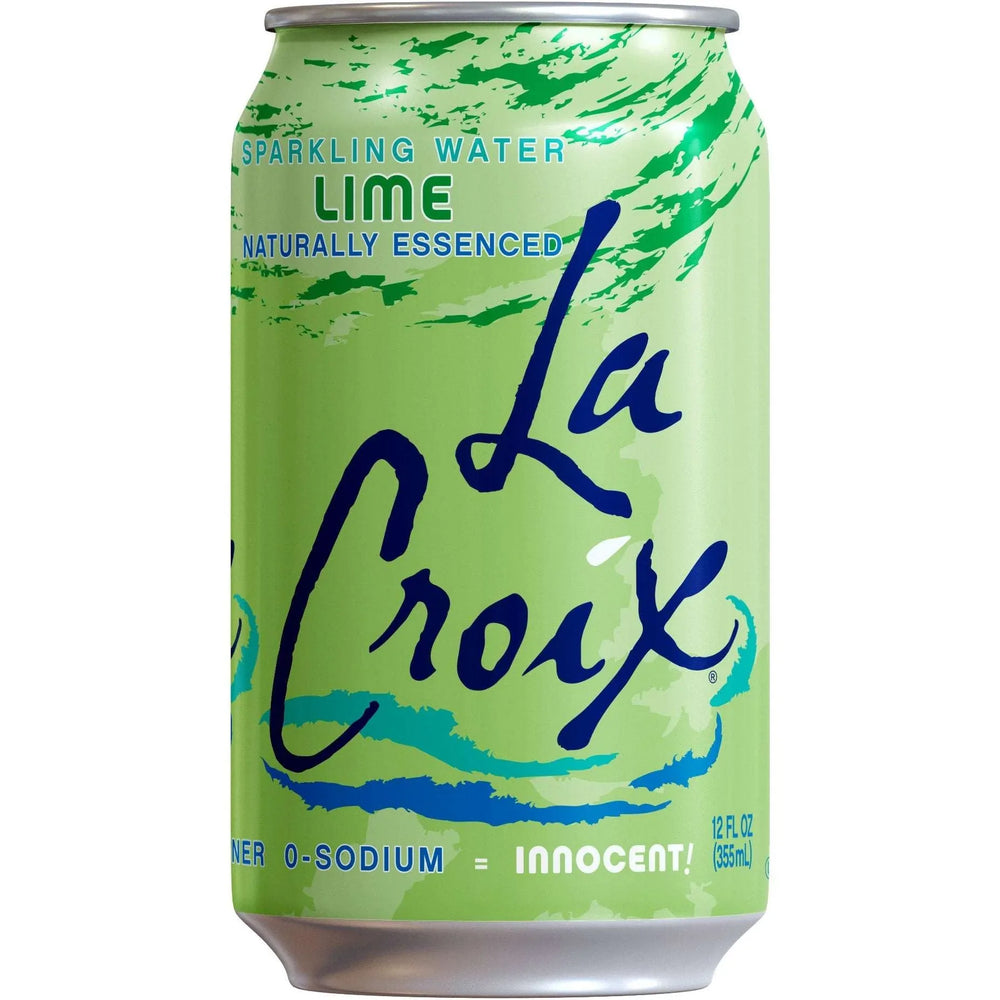 LaCroix Sparkling Water, Lime, 12 fl oz, 24-count - USA MEGA SHOP