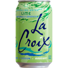 LaCroix Sparkling Water, Lime, 12 fl oz, 24-count - USA MEGA SHOP