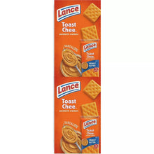 Lance Toast Chee sandwich crackers pack with peanut butter graphics and cracker images