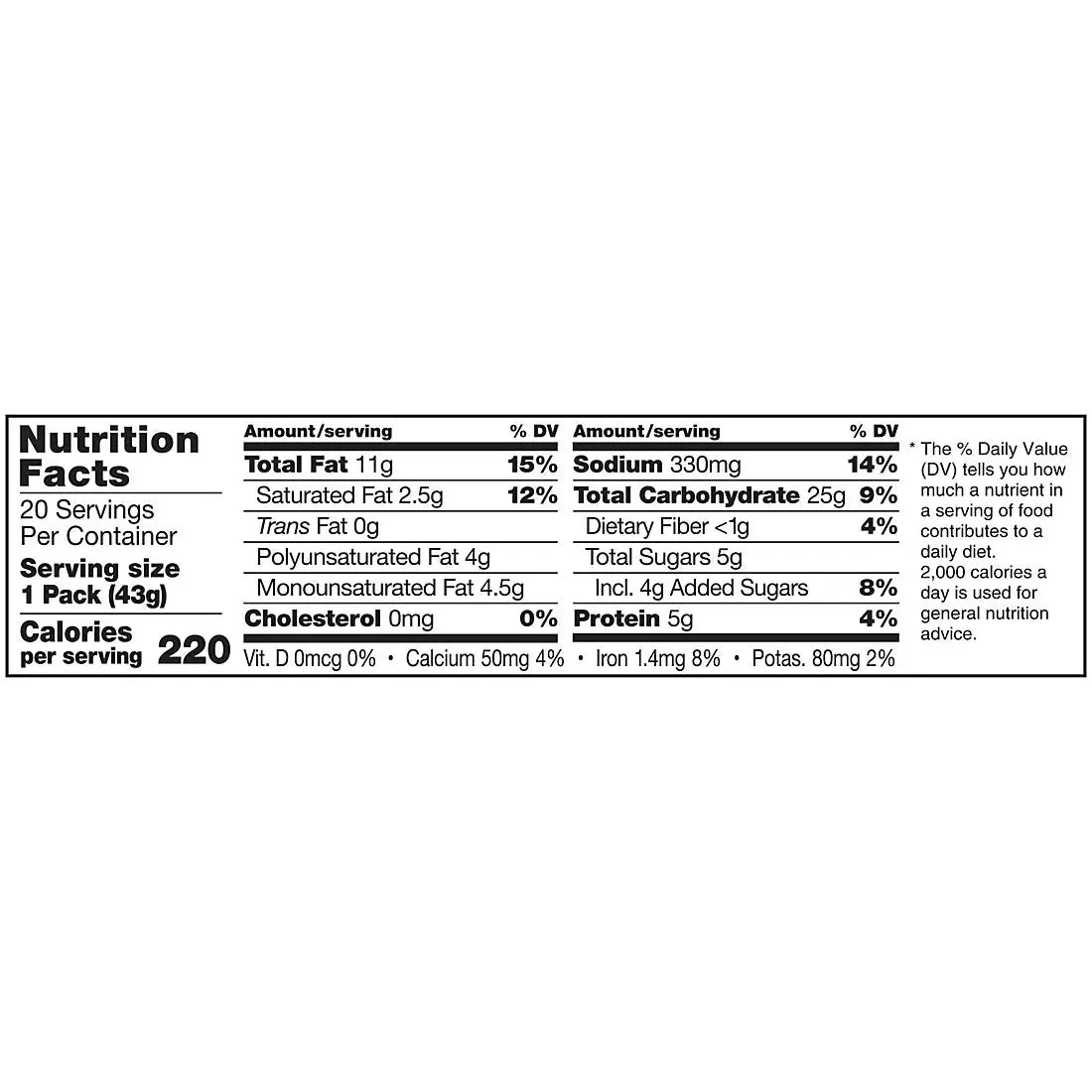 Lance Sandwich Crackers, ToastChee Peanut Butter, Individually Wrapped Packs, 6 Sandwiches Each, 40 ct. - USA MEGA SHOP