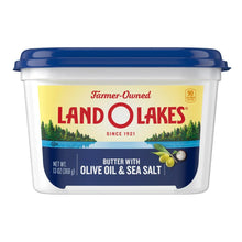 Butter with olive oil and sea salt spreadable tub, Land O Lakes, 13 oz