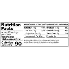 Land O'Lakes Butter with Canola Oil, Spreadable, Tubs, 2 pk./15 oz. - USA MEGA SHOP