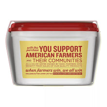 Land O'Lakes butter with canola oil spreadable tub, support-farmers label