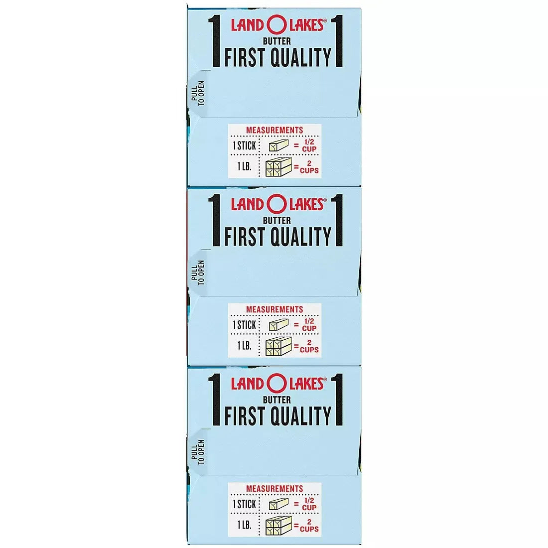 Land O'Lakes Unsalted Butter, 3 pk./1 lb. - USA MEGA SHOP