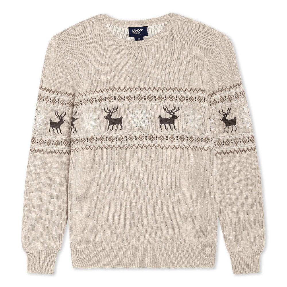 Lands' End Boys Holiday Sweater - USA MEGA SHOP