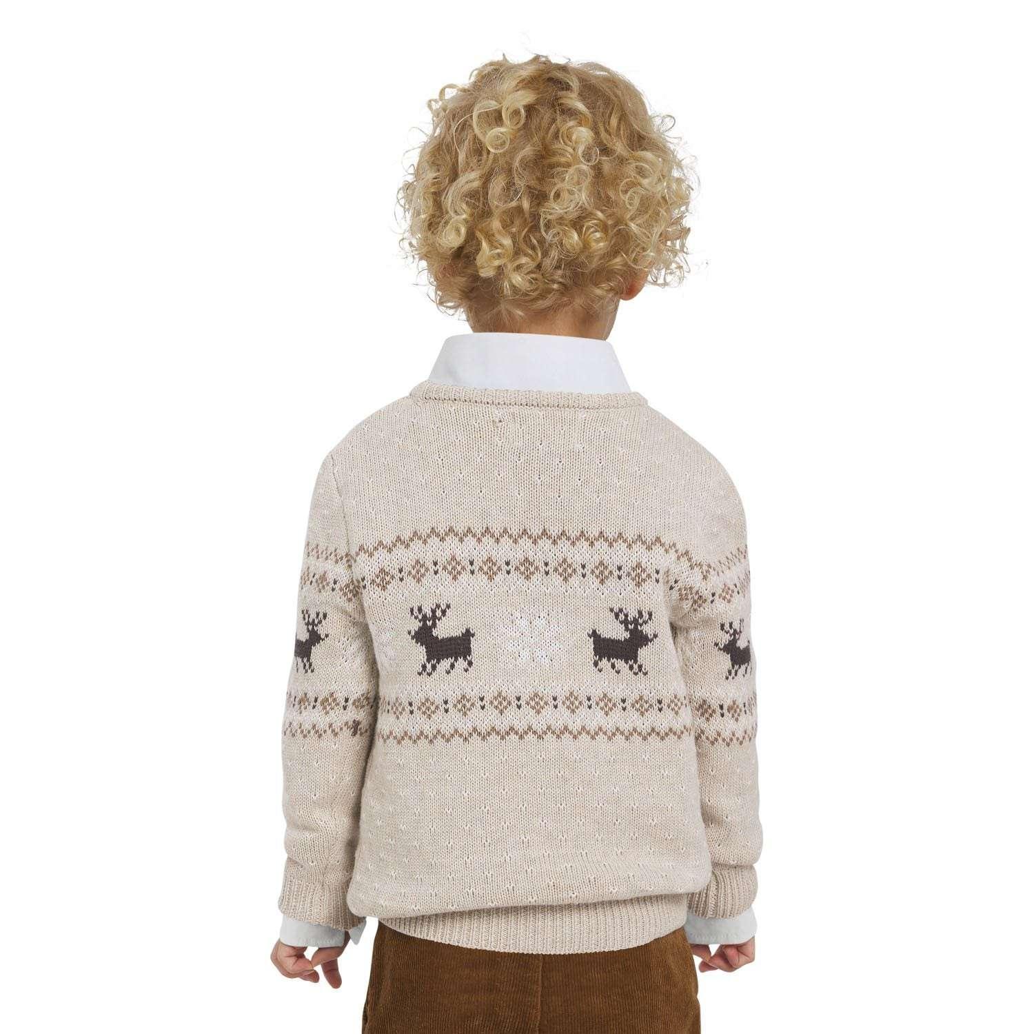 Lands' End Boys Holiday Sweater - USA MEGA SHOP