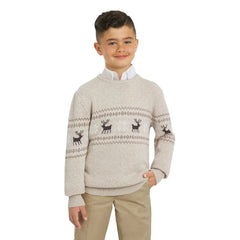 Lands' End Boys Holiday Sweater