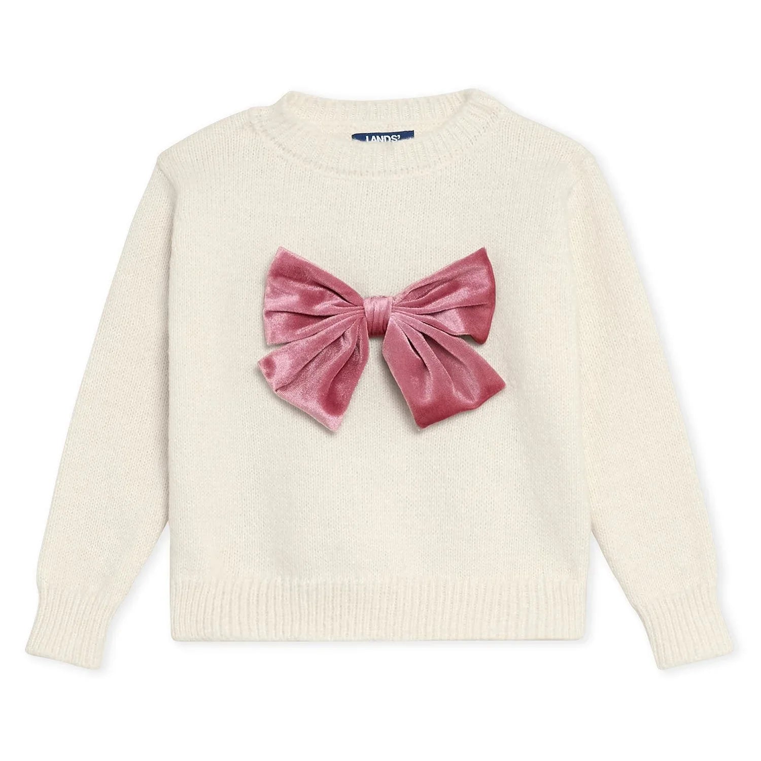Lands' End Toddler Girls Holiday Sweater - USA MEGA SHOP