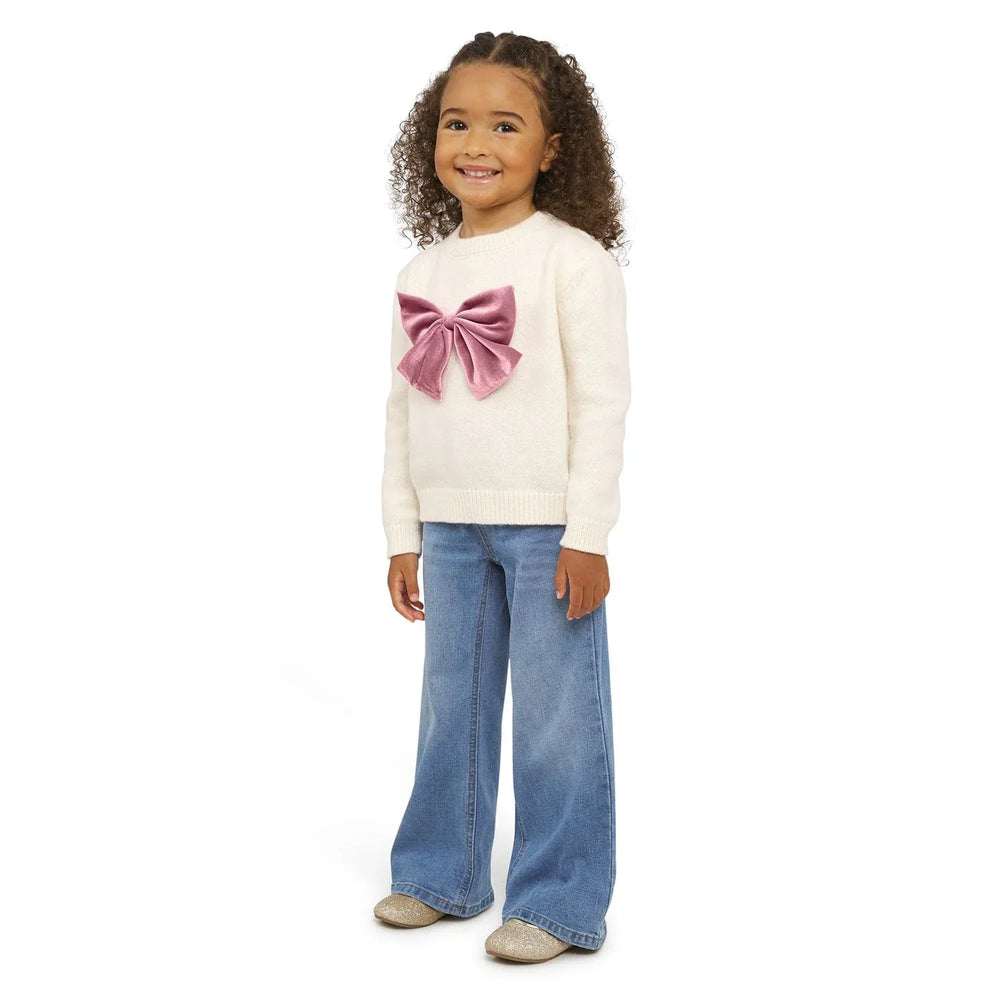 Lands' End Toddler Girls Holiday Sweater - USA MEGA SHOP