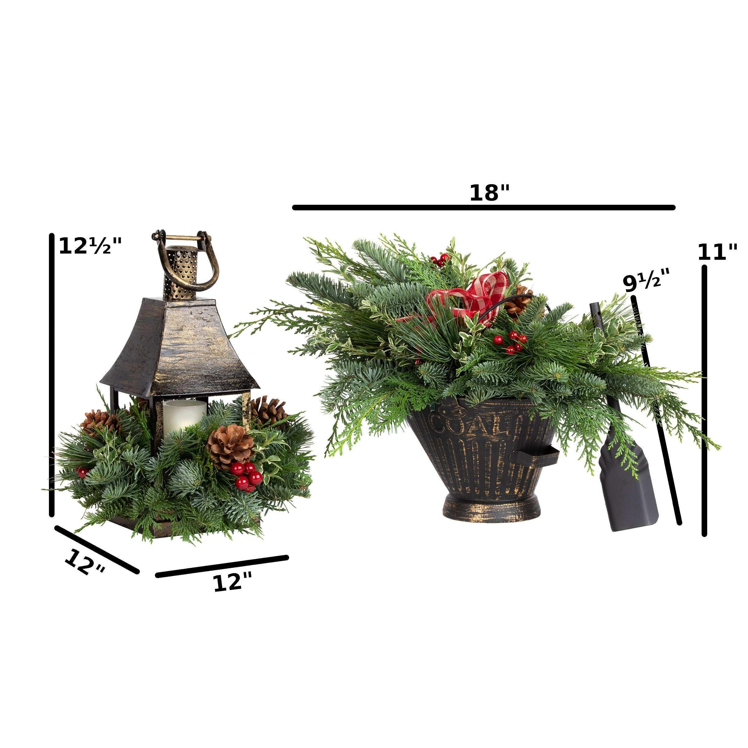 Lantern With Coal Bucket - USA MEGA SHOP