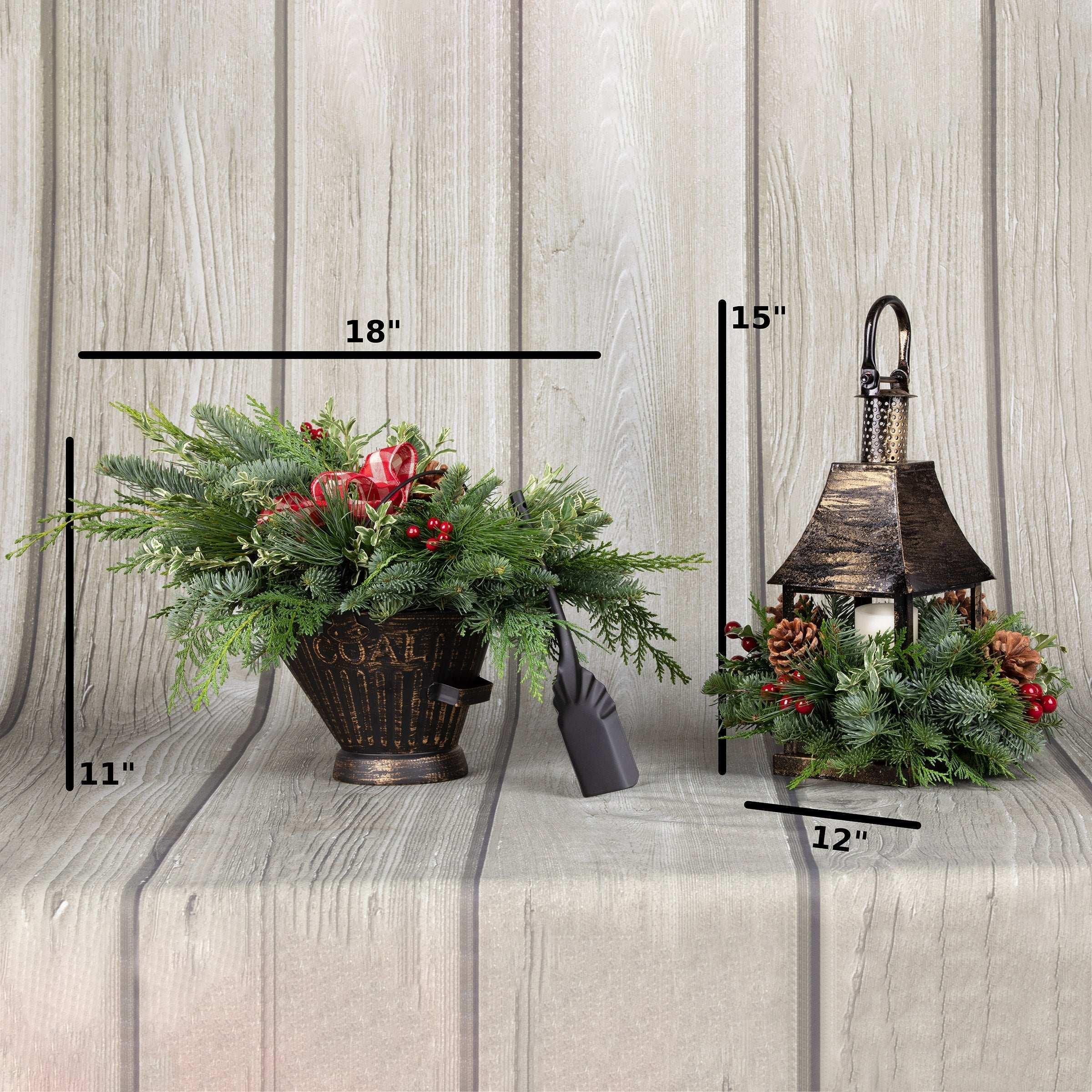 Lantern With Coal Bucket - USA MEGA SHOP