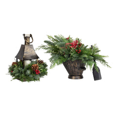 Lantern With Coal Bucket - USA MEGA SHOP
